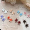 30 charms 3D Lily Flower - Phụ kiện nail art nhựa DIY, trang trí móng tay đẹp 5