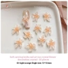 30 charms 3D Lily Flower - Phụ kiện nail art nhựa DIY, trang trí móng tay đẹp 10