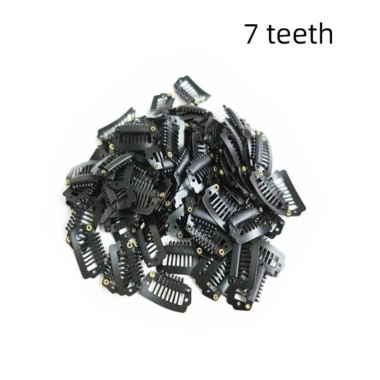 30 chiếc kẹp mini chống gió kim loại U phụ kiện tóc DIY, cố định mũ nồi, tóc nổ 5