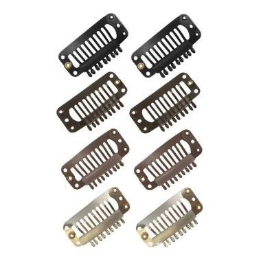 30 chiếc kẹp mini chống gió kim loại U phụ kiện tóc DIY, cố định mũ nồi, tóc nổ 7
