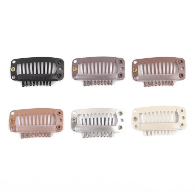 30 chiếc kẹp mini chống gió kim loại U phụ kiện tóc DIY, cố định mũ nồi, tóc nổ 8