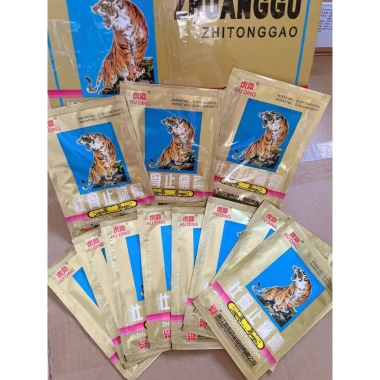 30 gói Cao dán cọp Zhuanggu 5 chữ - Tăng sức bền, sinh lực - Giá ưu đãi 145.000đ 5
