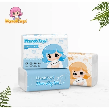 30 gói Khăn giấy ăn rút VIỆT Hannah Seyo Thấm hút vệ sinh bỏ túi 150.000₫ 3