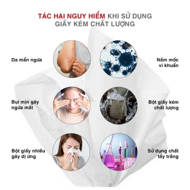 30 gói Khăn giấy ăn rút VIỆT Hannah Seyo Thấm hút vệ sinh bỏ túi 150.000₫ 7