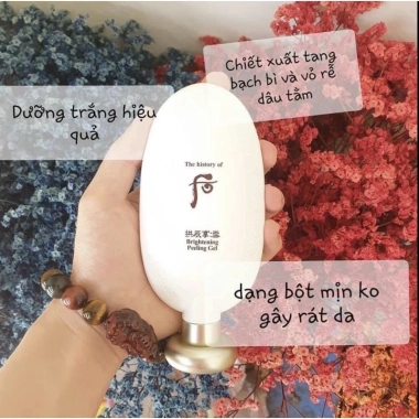 30 Gói Whoo Brightening Peeling Gel Tẩy Da Chết Da Sáng Mịn Giá 115.000 VND 5 30 Gói Whoo Brightening Peeling Gel Tẩy Da Chết Da Sáng Mịn Giá 115.000 VND 5