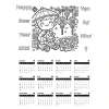 30+ mẫu lịch Tết 2.026 giấy dày 200g khổ A3‑A4, tô màu sáng tạo cho bé, giá 19.000₫ 4