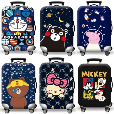 30 mẫu Túi bọc vali Hot Trend 2.025 Doreamon Mickey, áo bọc 18‑28 inch cao cấp, chỉ 70.000đ