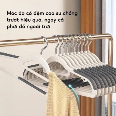 30 Móc Treo Quần Áo Chống Trượt Xoay 360 độ Đa Năng Nhựa Cao Cấp Giá 45.000đ 9 30 Móc Treo Quần Áo Chống Trượt Xoay 360 độ Đa Năng Nhựa Cao Cấp Giá 45.000đ 9
