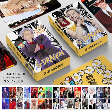 30 Photocard BIGBANG G-Dragon GD LOMO - KPOP, hộp 30 cái chỉ 51.700₫
