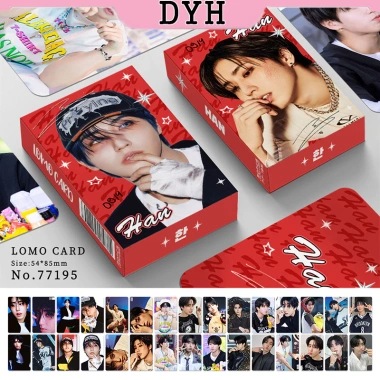 30 Photocards Stray Kids - Han, Hyunjin, BangChan, LeeKnow, Changbin, Felix, Seungmin, I.N LOMO - 51.700₫
