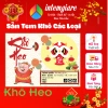 30 tem Decan khô gà bò mực heo dán mùa Tết 7x5cm giá 18.000 VND Intemre.com 3