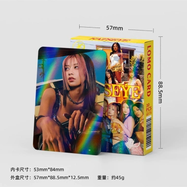 30 Thẻ KATSEYE Photocard 3D LOMO Bộ sưu tập 30 cái giảm giá 53.900 VND 4