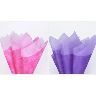 30 Tờ Giấy Mếch Gói Hoa 18 Màu 50x50cm - Lót Bó Hoa Tháp Bánh Oản Giá 15.000 VND