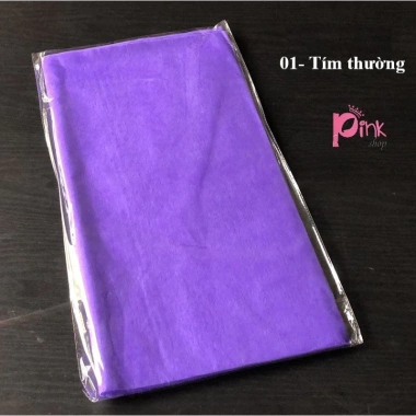 30 Tờ Giấy Mếch Gói Hoa 18 Màu 50x50cm - Lót Bó Hoa Tháp Bánh Oản Giá 15.000 VND