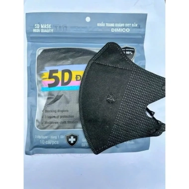 300 chiếc khẩu trang 5D 3 lớp kháng khuẩn chống nắng chống bụi chống UV 115k