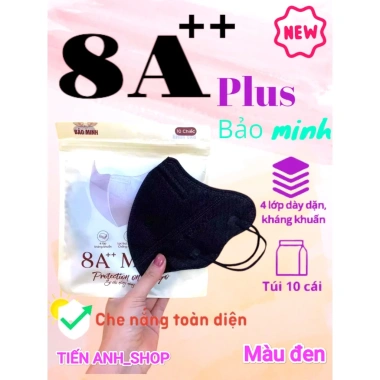 300 khẩu trang 8A Plus BM 4 lớp kháng khuẩn chống nắng UV - Tặng 10c, chỉ 71.000 3