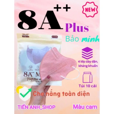 300 khẩu trang 8A Plus BM 4 lớp kháng khuẩn chống nắng UV - Tặng 10c, chỉ 71.000 5