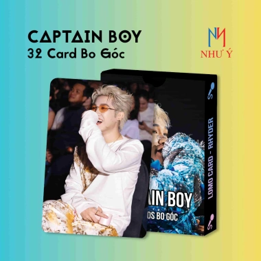 32 Bài Lomo Card CAPTAIN BOY - Thẻ Bài Thần Tượng Sưu Tập Bo Góc, 34.300 VND