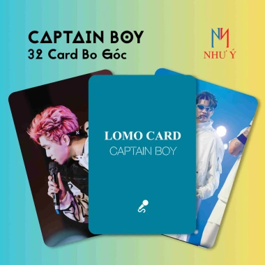 32 Bài Lomo Card CAPTAIN BOY - Thẻ Bài Thần Tượng Sưu Tập Bo Góc, 34.300 VND