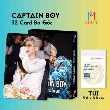 32 Bài Lomo Card CAPTAIN BOY - Thẻ Bài Thần Tượng Sưu Tập Bo Góc, 34.300 VND
