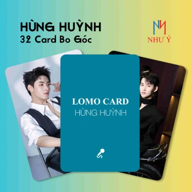 32 Bài Lomo Hùng Huỳnh Thẻ Bài Thần Tượng Sưu Tập Anh Trai Bo Góc - Giá chỉ 35.000đ