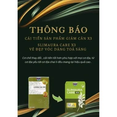 38 Viên Trà Thảo Mộc Slimaura Care X3 Chính Hãng - Giảm Cân Hiệu Quả, Giá 465.000 VNĐ (Giá Gốc 599.850) 3