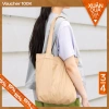 3PhầnTư Túi Tote Nam Nữ Mini Vải Cotton Pha Nylon Phối Màu - Giá ưu đãi 79.000₫