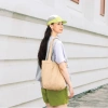 3PhầnTư Túi Tote Nam Nữ Mini Vải Cotton Pha Nylon Phối Màu - Giá ưu đãi 79.000₫ 6