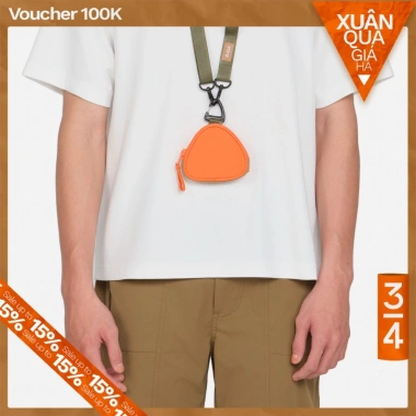 3PhầnTư Túi Ví Mô-đun Vải Trượt Nước Đựng Chìa Khoá & Tai Nghe Bản Tam Giác - Giá 199k (Không Kèm Dây Đeo)