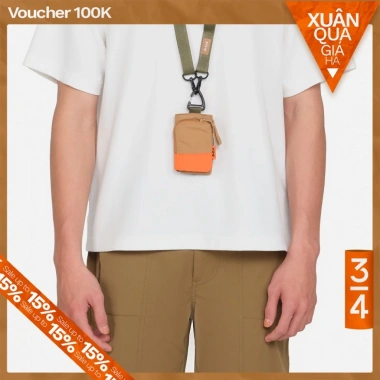 3PhầnTư Ví Mô-đun Đa Năng Nam Nữ Gấp Gọn Nhiều Ngăn Vải Taslan Trượt Nước - 199k