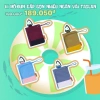 3PhầnTư Ví Mô-đun Đa Năng Nam Nữ Gấp Gọn Nhiều Ngăn Vải Taslan Trượt Nước - 199k 4