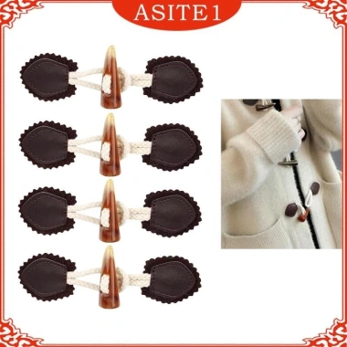 4 Cặp Nút Đóng và Chuyển Đổi cho Áo Khoác DIY - Phụ Kiện May Nút Giá Tốt, Dễ Lắp Đặt, Giảm Giá 67.100 VND 2