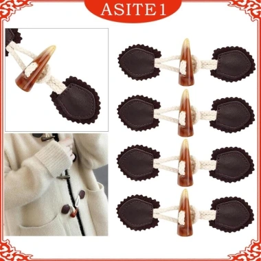 4 Cặp Nút Đóng và Chuyển Đổi cho Áo Khoác DIY - Phụ Kiện May Nút Giá Tốt, Dễ Lắp Đặt, Giảm Giá 67.100 VND 3