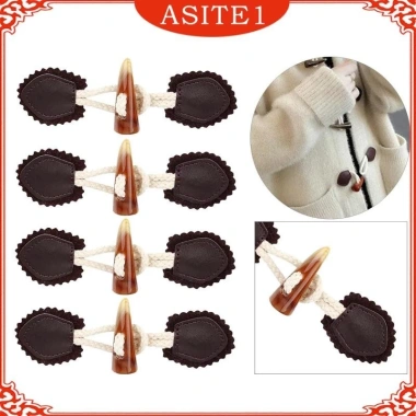 4 Cặp Nút Đóng và Chuyển Đổi cho Áo Khoác DIY - Phụ Kiện May Nút Giá Tốt, Dễ Lắp Đặt, Giảm Giá 67.100 VND 4