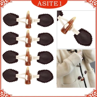4 Cặp Nút Đóng và Chuyển Đổi cho Áo Khoác DIY - Phụ Kiện May Nút Giá Tốt, Dễ Lắp Đặt, Giảm Giá 67.100 VND 5