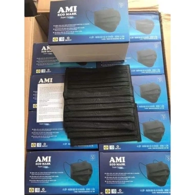 4 Hộp 200 Chiếc Khẩu Trang Y Tế 4 Lớp ECO AMI MASK Kháng Khuẩn, Chống Bụi Mịn 60.000₫ 7