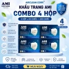 4 hộp khẩu trang y tế AMI 4 lớp kháng khuẩn, chống bụi, chống tia UV - Giá 120k 2