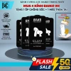 4 Kính Cường Lực Baiko 9H Trong Suốt cho iPhone X‑16 + Ốp Chống Sốc và Mèo Thần Tài 29.100₫