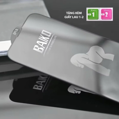 4 Kính Cường Lực Baiko 9H Trong Suốt cho iPhone X‑16 + Ốp Chống Sốc và Mèo Thần Tài 29.100₫ 3