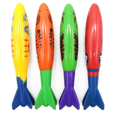 4 Mini Ngư Lôi Dưới Nước - Trò Chơi Bể Bơi Ném Lặn, Đồ Chơi Tên Lửa, Giá 87.097 VND 8