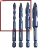 4 mũi khoan 6-12mm - Khoan gạch, kim loại, gỗ, thủy tinh, tường, 89.772 VND