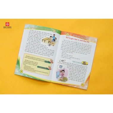 4 quyển Sách Kỹ năng sống cho học sinh tiểu học - 50 điều cần thiết, phát triển toàn diện 3