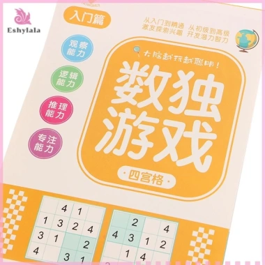 4 Thang Tư Duy Logic Sudoku - Sách 469 Trò Chơi Lưới Cho Trẻ Em, Giá 49.280₫