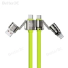4 trong 1 240W Cáp sạc siêu nhanh USB sang Type C silicon lỏng chống treo, hỗ trợ iOS15/16 và truyền dữ liệu, giá 65.999 VND 9