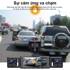 4 trong 1 Máy ghi hình hành trình giám sát đỗ xe 24h - Ghi video trước, trong, sau & tầm nhìn ban đêm - Giá 647.500₫ 2