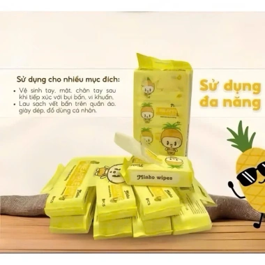 40 Gói Khăn Ướt Mini Bỏ Túi Kháng Chất Tẩy Trắng - Giá chỉ 29.000đ 3 40 Gói Khăn Ướt Mini Bỏ Túi Kháng Chất Tẩy Trắng - Giá chỉ 29.000đ 3