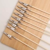 40 Kẹp Cá Sấu Kim Loại Kép Tay Cầm Gỗ - Công Cụ Vẽ Mô Hình An Toàn, Chống ẩm, Giá đỡ DIY 4