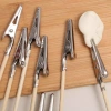 40 Kẹp Cá Sấu Kim Loại Kép Tay Cầm Gỗ - Công Cụ Vẽ Mô Hình An Toàn, Chống ẩm, Giá đỡ DIY 5