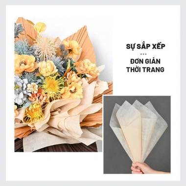 40 tờ Giấy mếch lụa gói hoa 45x60cm đủ màu, làm oan tài lộc khổ - chỉ 36.000₫ 9 40 tờ Giấy mếch lụa gói hoa 45x60cm đủ màu, làm oan tài lộc khổ - chỉ 36.000₫ 9