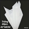 40 tờ Giấy mếch lụa gói hoa 45x60cm đủ màu, làm oan tài lộc khổ - chỉ 36.000₫ 10